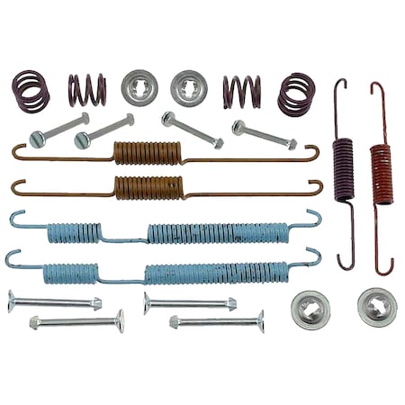 Carlson Brake Hardware Hyundai 06-92 Kia 09-07 All In 1 Kit, 17354 17354